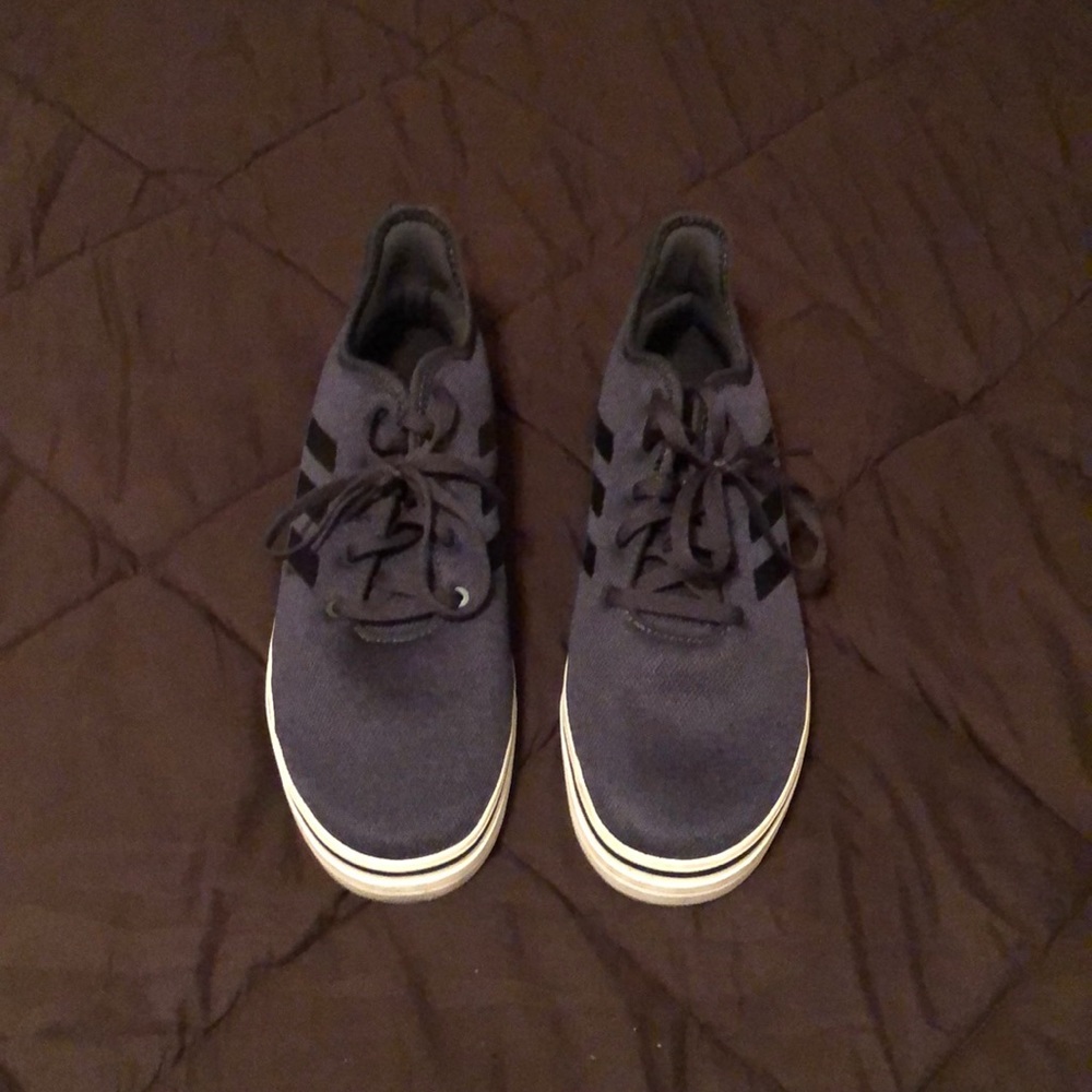 Retro Adidas Greyish Blue sneakers